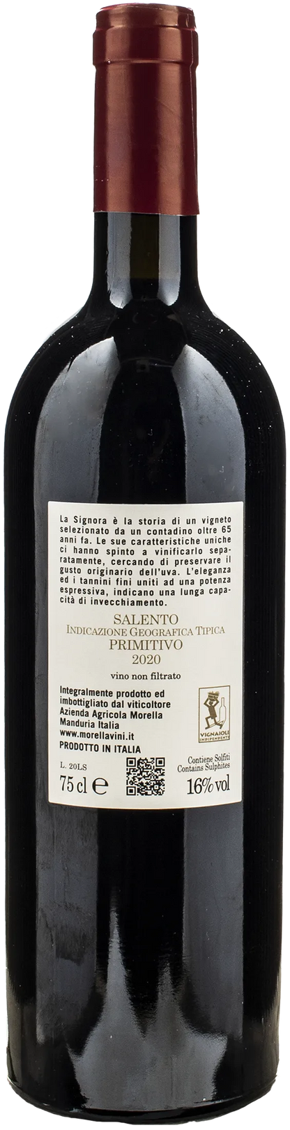 Morella Primitivo La Signora 2020