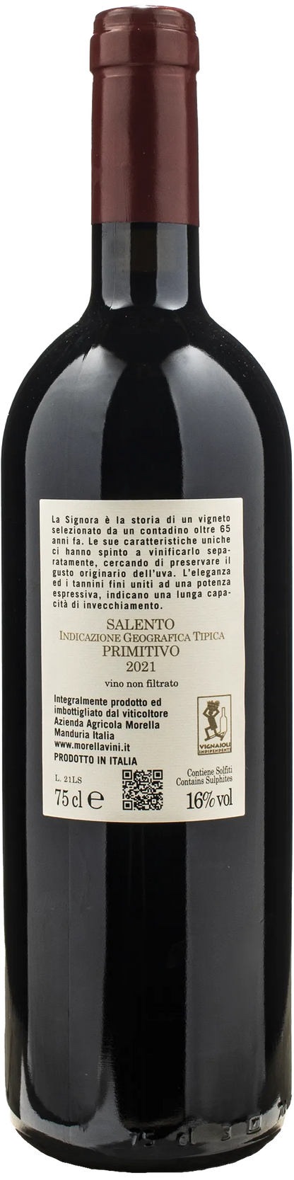 Morella Primitivo La Signora 2021