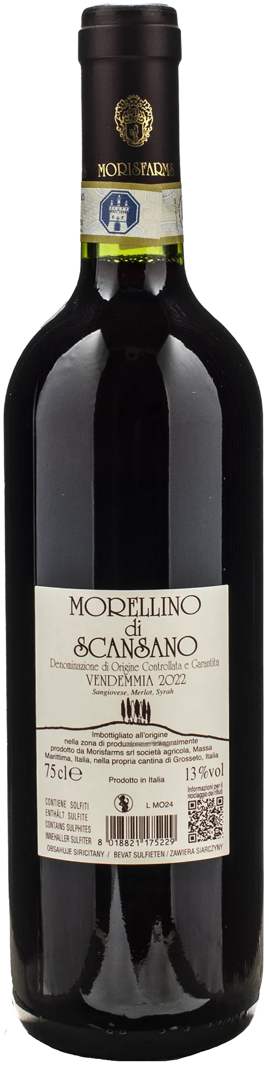 Morisfarms Morellino di Scansano 2022