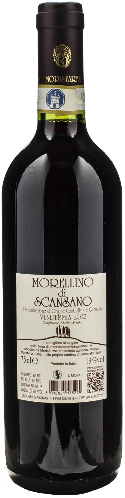 Morisfarms Morellino di Scansano 2022