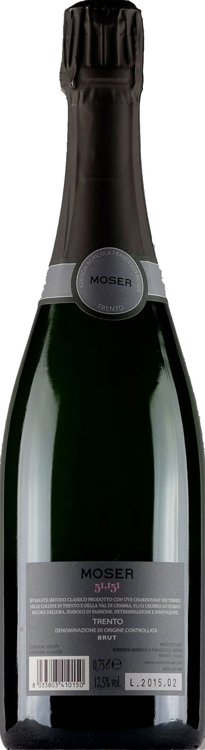 Moser Trento 51,151 Brut Trento Doc