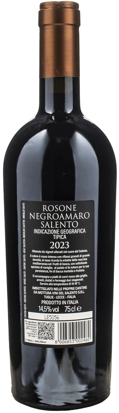 Mottura Negroamaro del Salento Rosone 2023