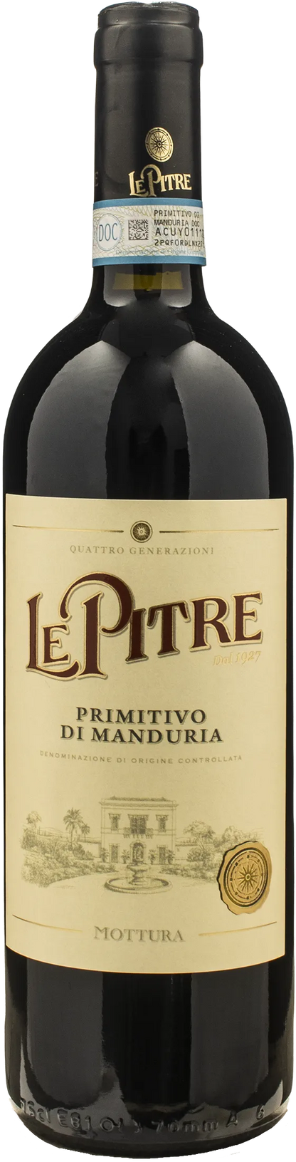 Mottura Primitivo di Manduria Le Pitre 2023