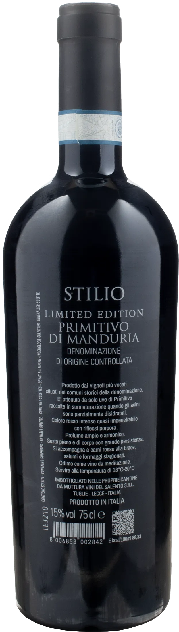 Mottura Primitivo di Manduria Stilio Limited Edition 2021