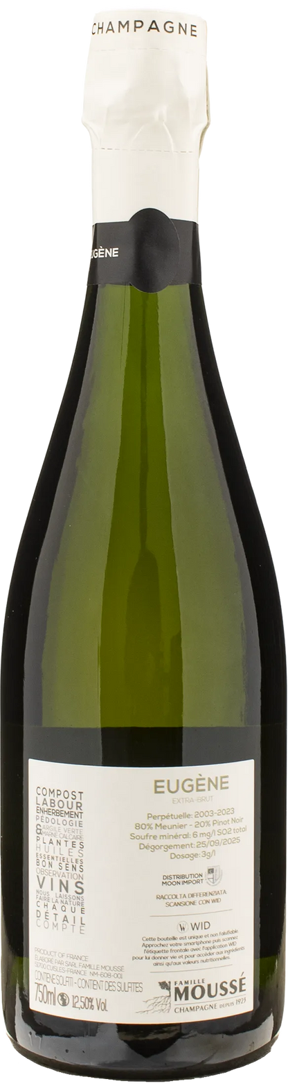Mousse Fils Champagne Eugene Extra Brut
