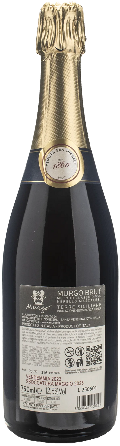 Murgo Brut Metodo Classico Nerello Mascalese 2023