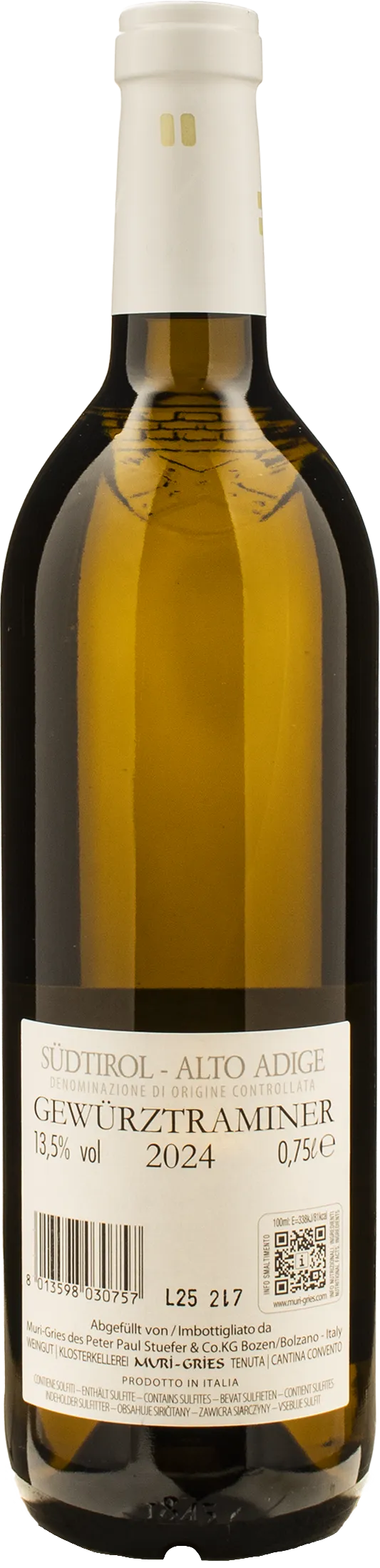 Muri Gries Alto Adige Gewurztraminer 2024