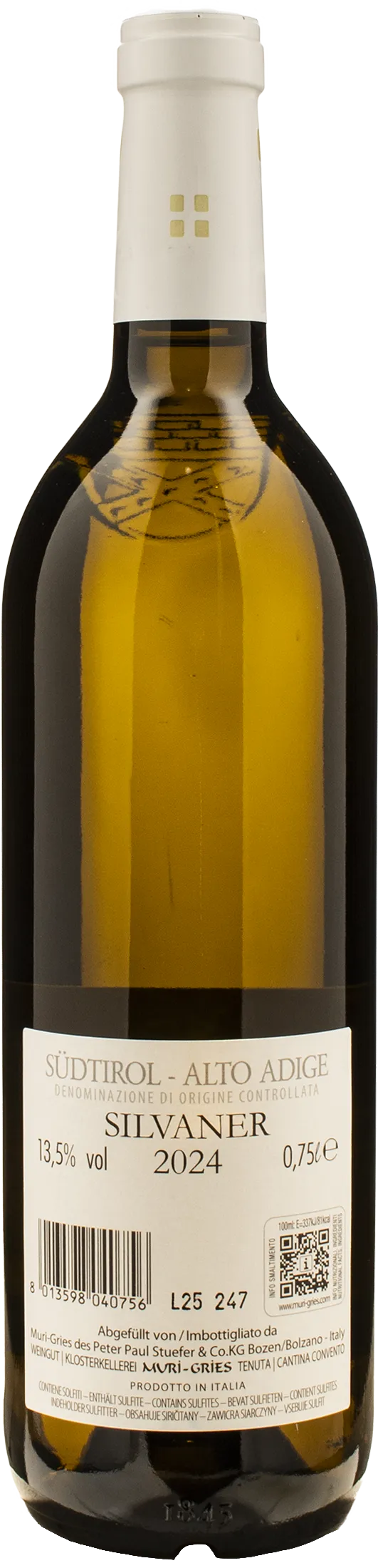 Muri Gries Alto Adige Silvaner 2024