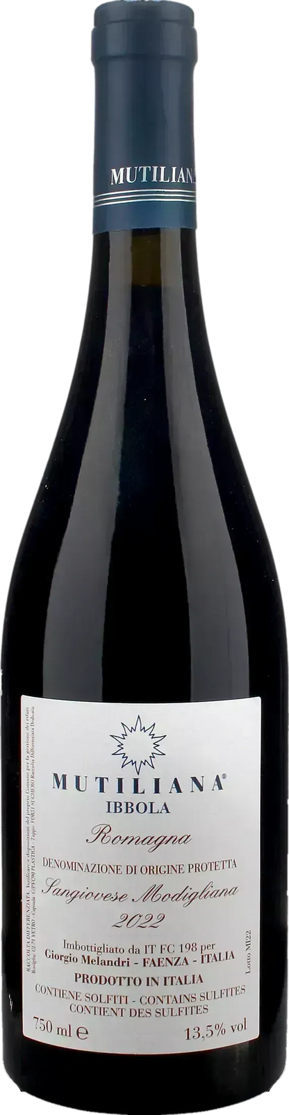Mutiliana Romagna Sangiovese Modigliana Ibbola 2022