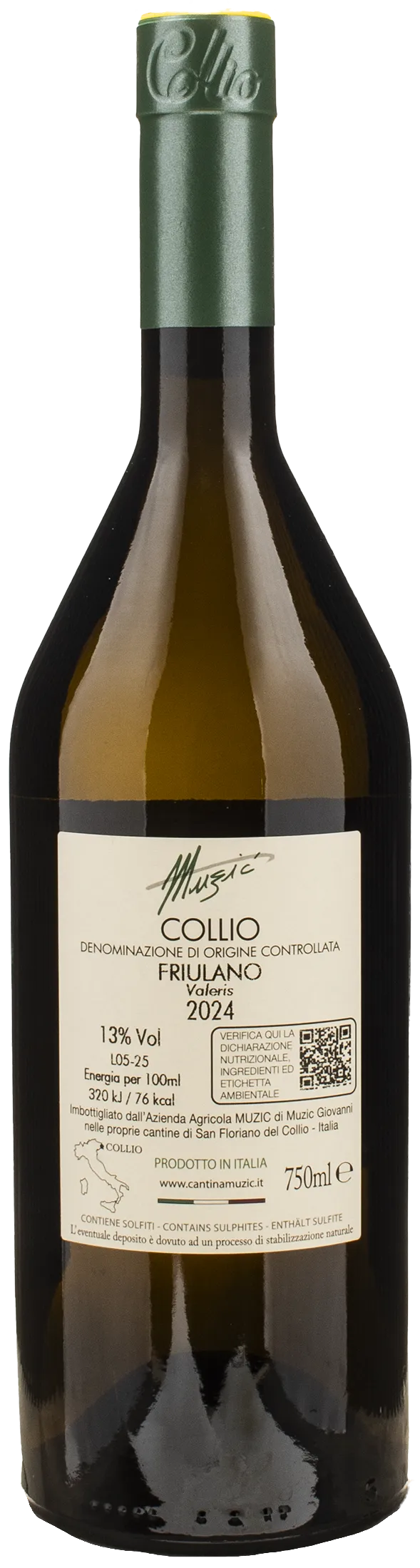 Muzic Collio Friulano Valeris 2024