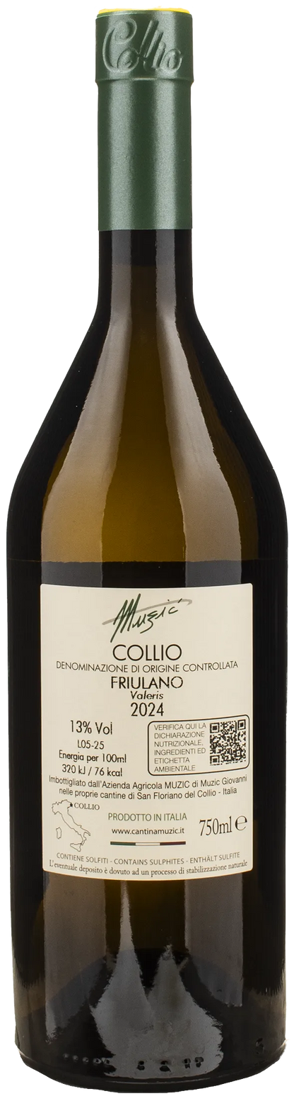 Muzic Collio Friulano Valeris 2024