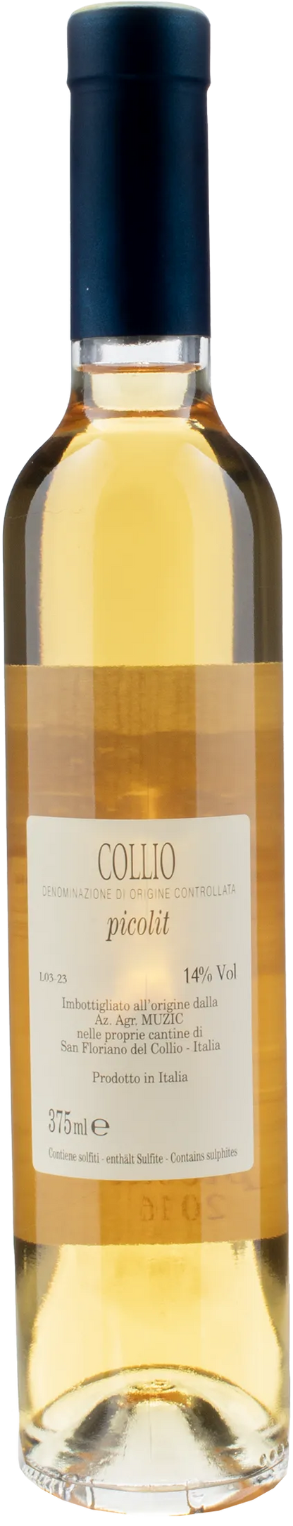 Muzic Collio Picolit 0.375L 2016