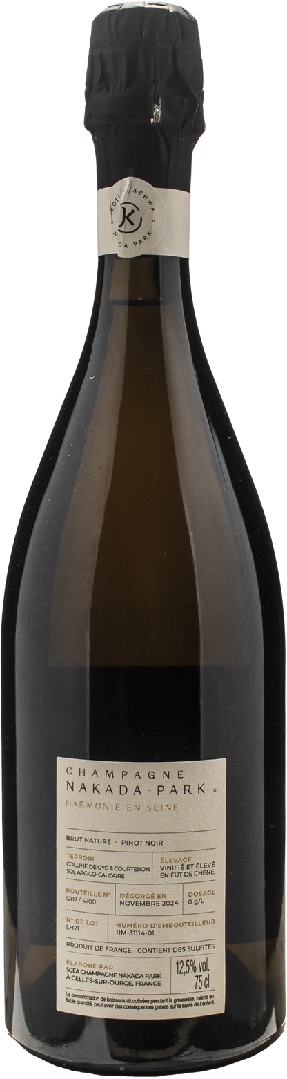 Nakada Park Champagne Harmonie en Seine Brut Nature