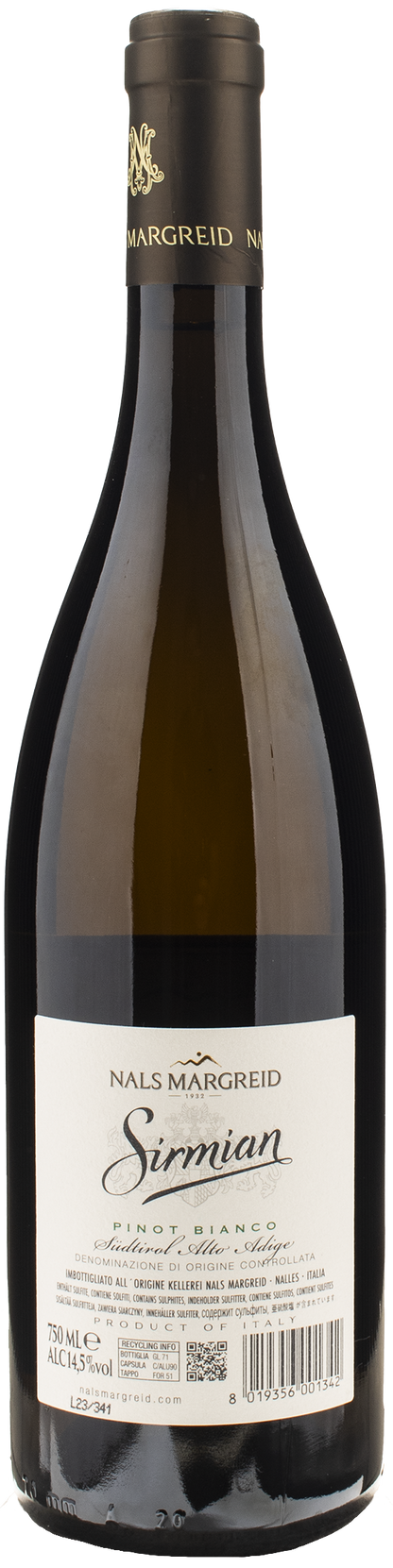 Nals Margreid Pinot Bianco Sirmian 2022