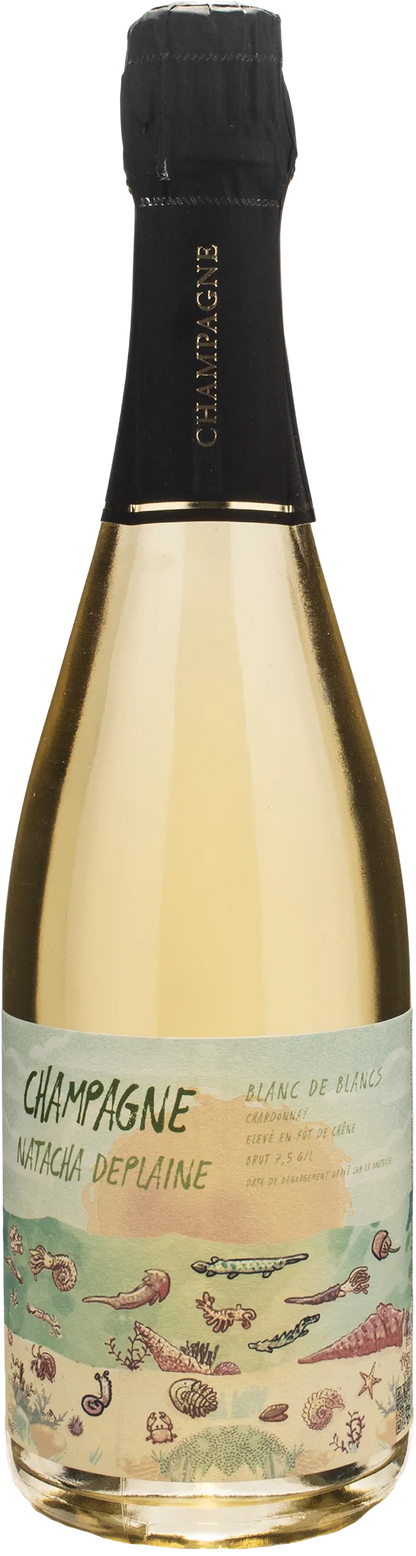 Natacha Deplaine Champagne Blanc de Blancs Brut