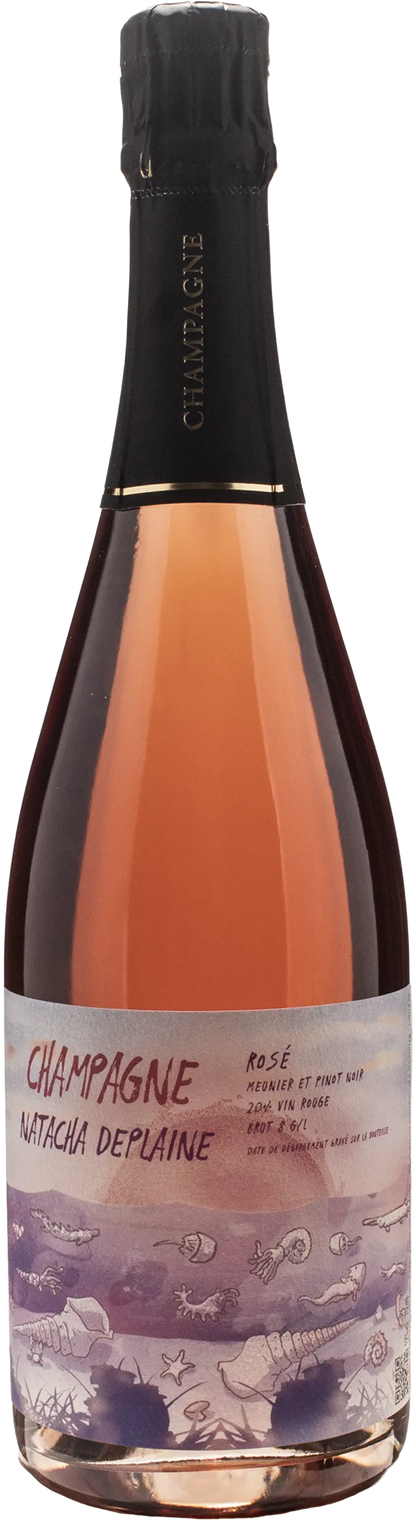 Natacha Deplaine Champagne Rosè Brut