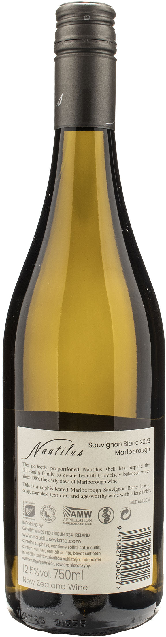 Nautilus Estate Marlborough Sauvignon Blanc 2022