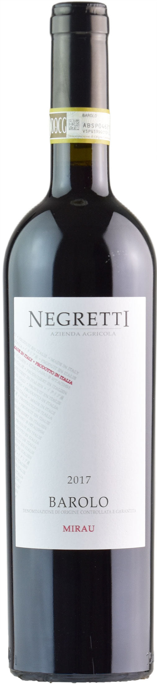 Negretti Barolo Mirau 2017