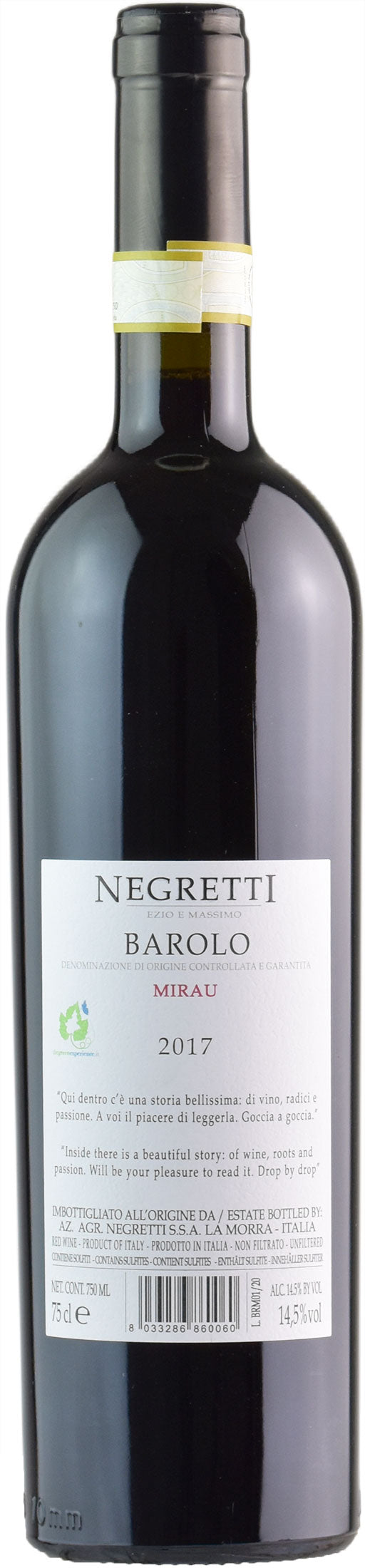 Negretti Barolo Mirau 2017