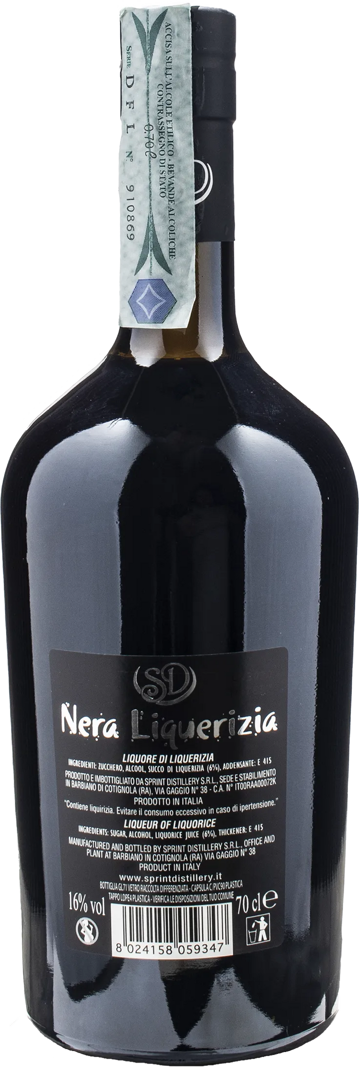 Nera Liquirizia Liquore 0.7L