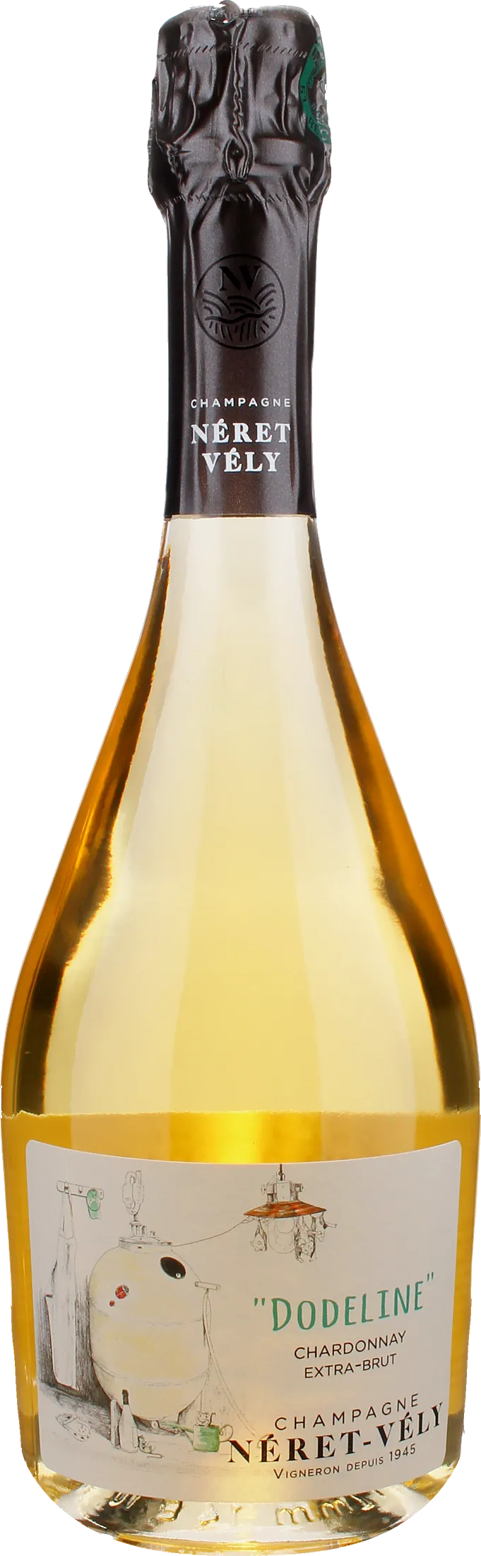 Neret Vely Champagne Blanc de Blancs Dodeline Extra Brut