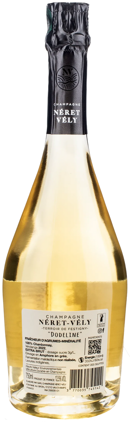 Neret Vely Champagne Blanc de Blancs Dodeline Extra Brut