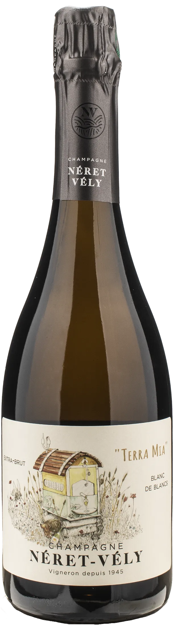 Neret Vely Champagne Blanc de Blancs Extra Brut Terra Mia