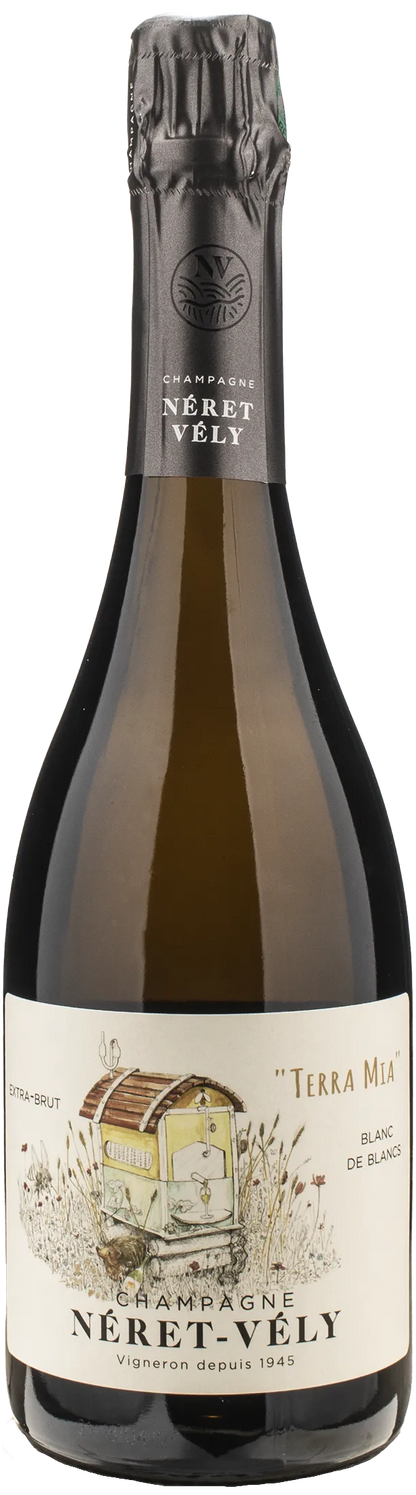 Neret Vely Champagne Blanc de Blancs Extra Brut Terra Mia