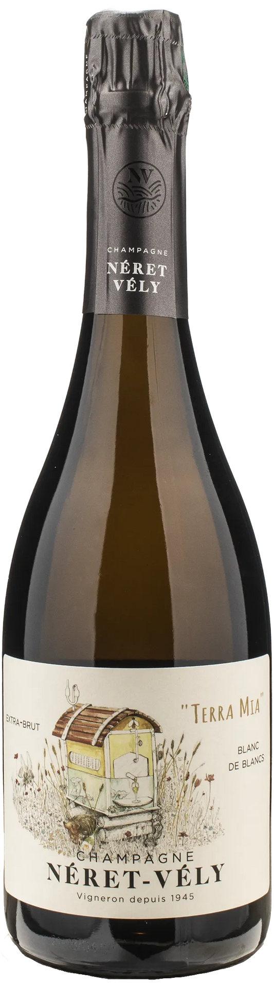 Neret Vely Champagne Blanc de Blancs Extra Brut Terra Mia