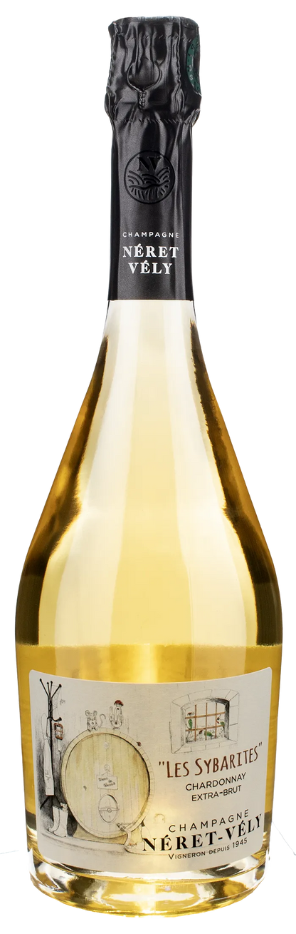 Neret Vely Champagne Blanc de Blancs Les Sybarites Extra Brut