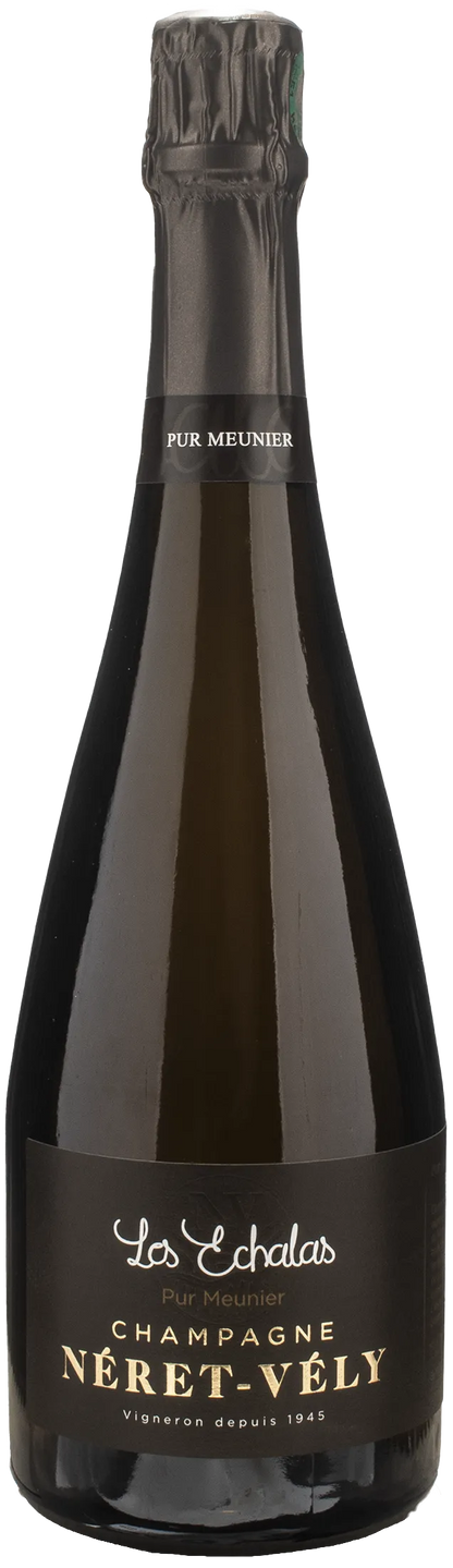 Neret Vely Champagne Les Echalas Pur Meunier Blanc de Noirs Brut Nature