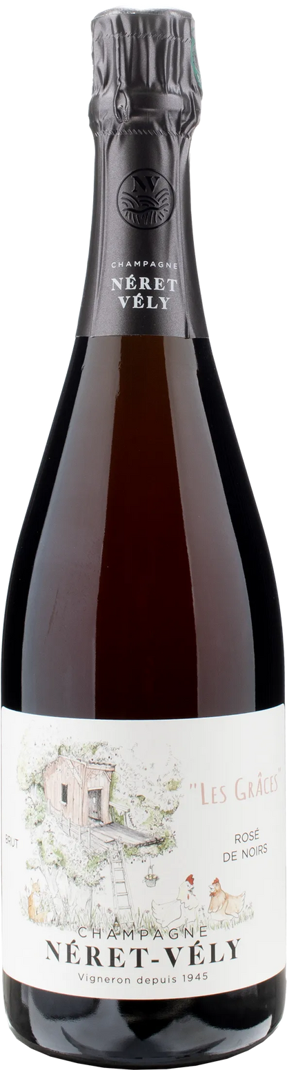 Neret Vely Champagne Les Graces Rosé De Noirs Brut