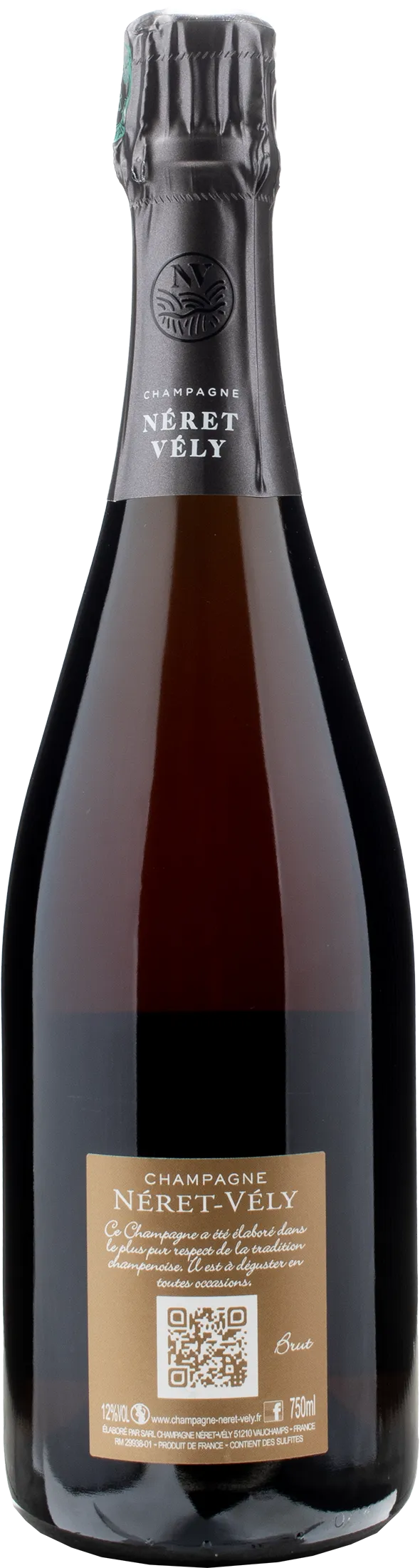 Neret Vely Champagne Les Graces Rosè De Noirs Brut