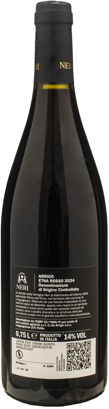 Neri Etna Rosso Contrada Arrigo 2024