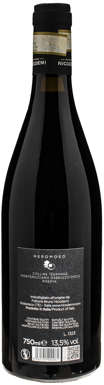 Nicodemi Montepulciano d'Abruzzo Neromoro Riserva 2017