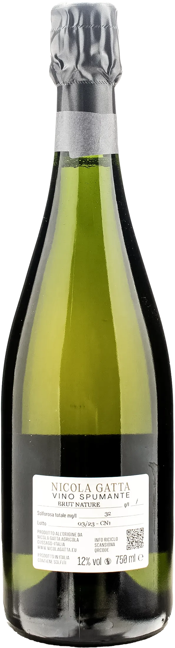 Nicola Gatta Ombra Metodo Classico Cuvée Brut Nature