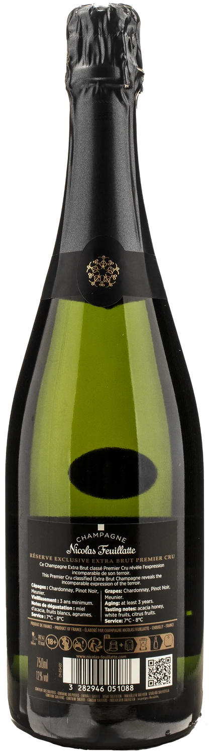 Nicolas Feuillatte Champagne 1er Cru Reserve Exclusive Extra Brut