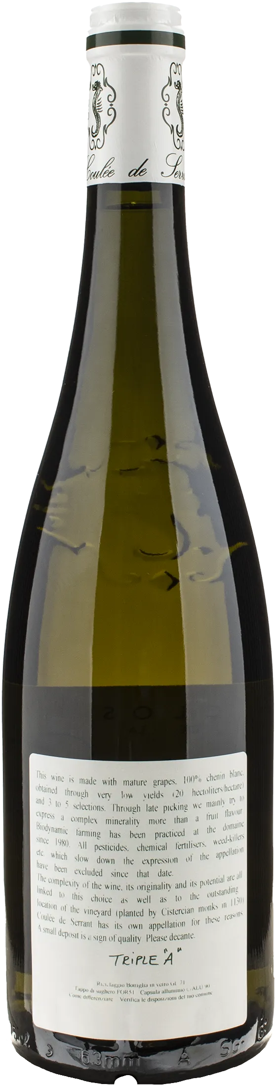Nicolas Joly Coulée de Serrant 2022