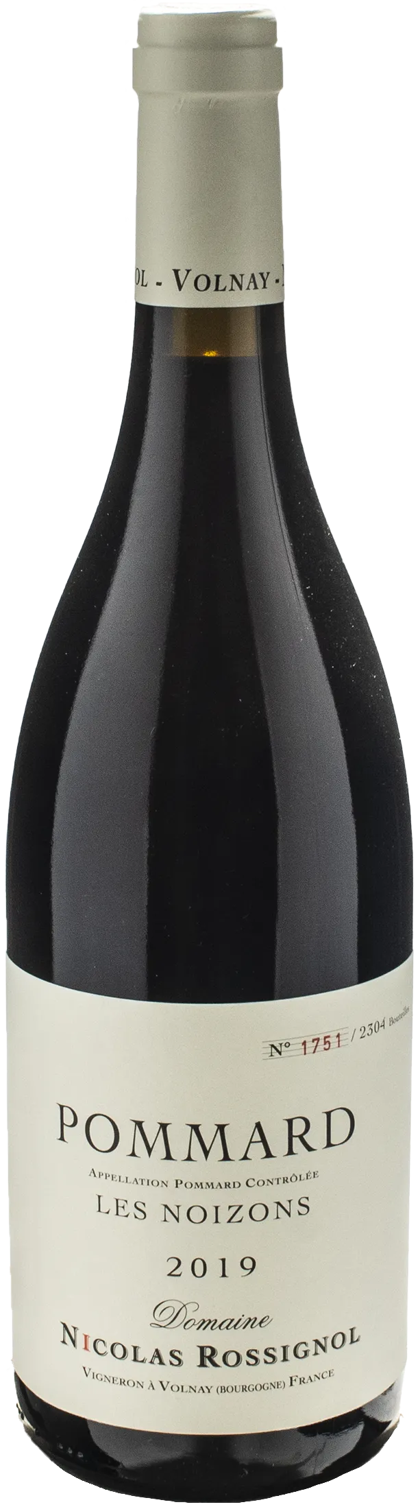 Nicolas Rossignol Pommard Noizons 2019