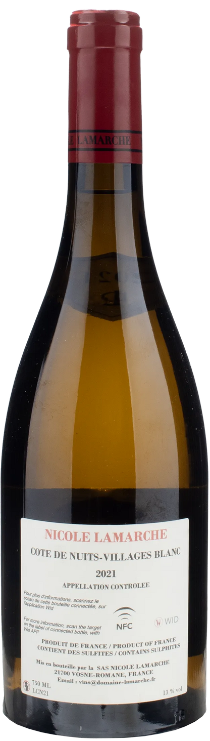 Nicole Lamarche Bourgogne Blanc Hautes Cotes de Nuits Village 2021