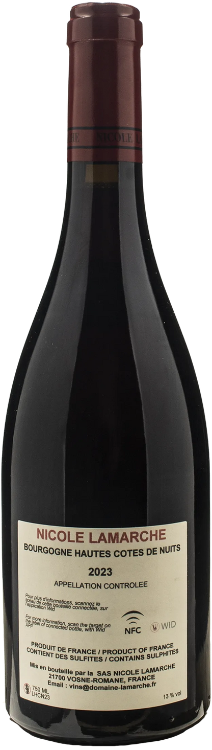Nicole Lamarche Bourgogne Hautes Cotes de Nuits 2023