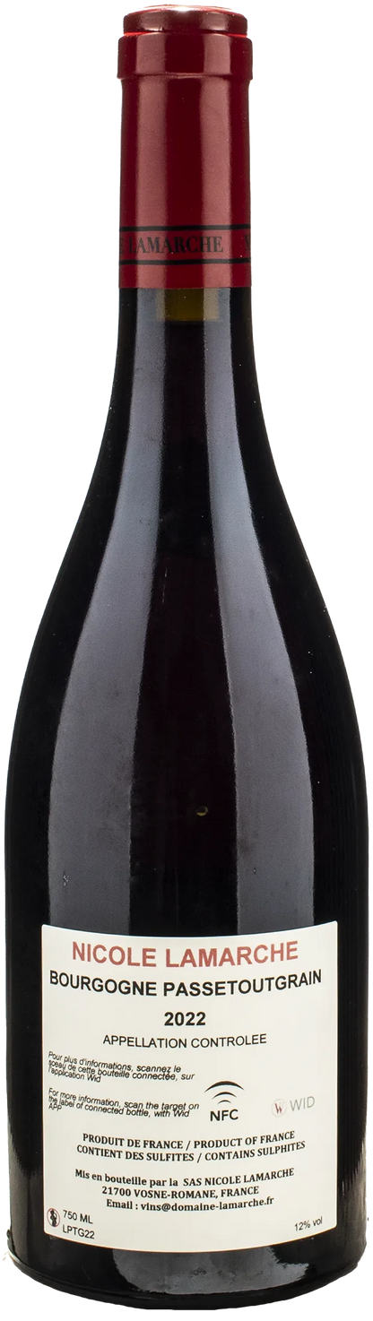 Nicole Lamarche Bourgogne Passe tout grains 2022