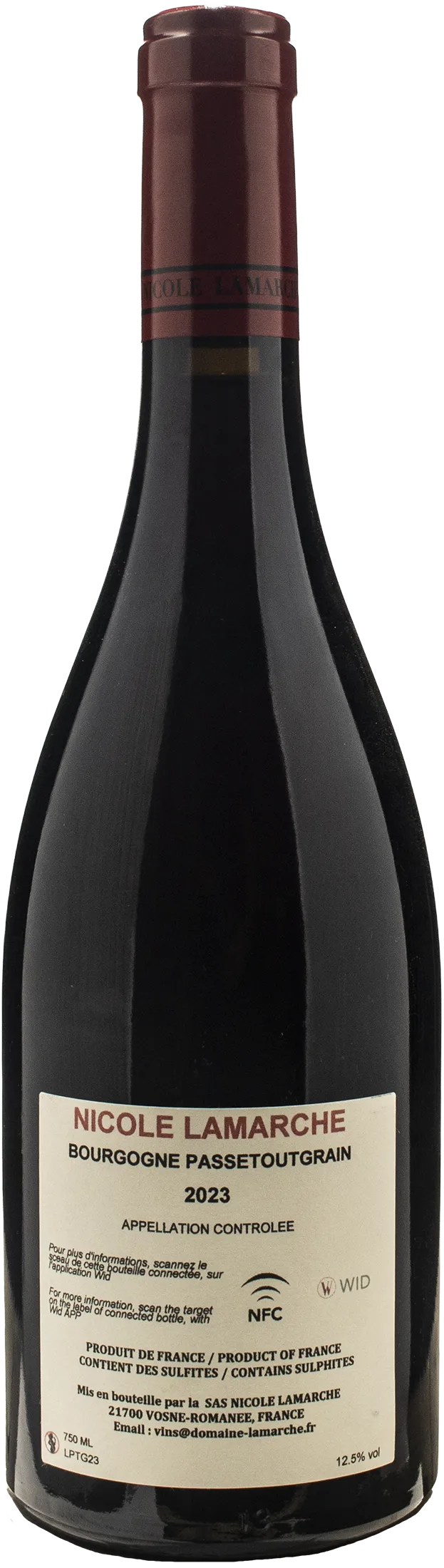 Nicole Lamarche Bourgogne Passe tout grains 2023