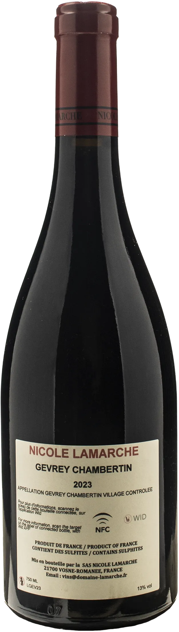 Nicole Lamarche Gevrey Chambertin Village 2023