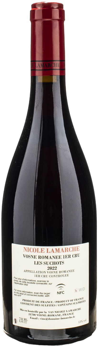 Nicole Lamarche Vosne Romanee 1er Cru Les Suchots 2022