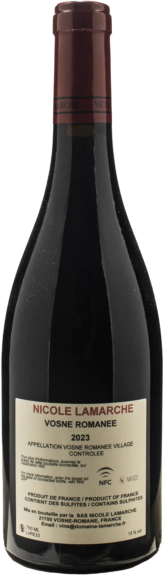 Nicole Lamarche Vosne Romanee 2023