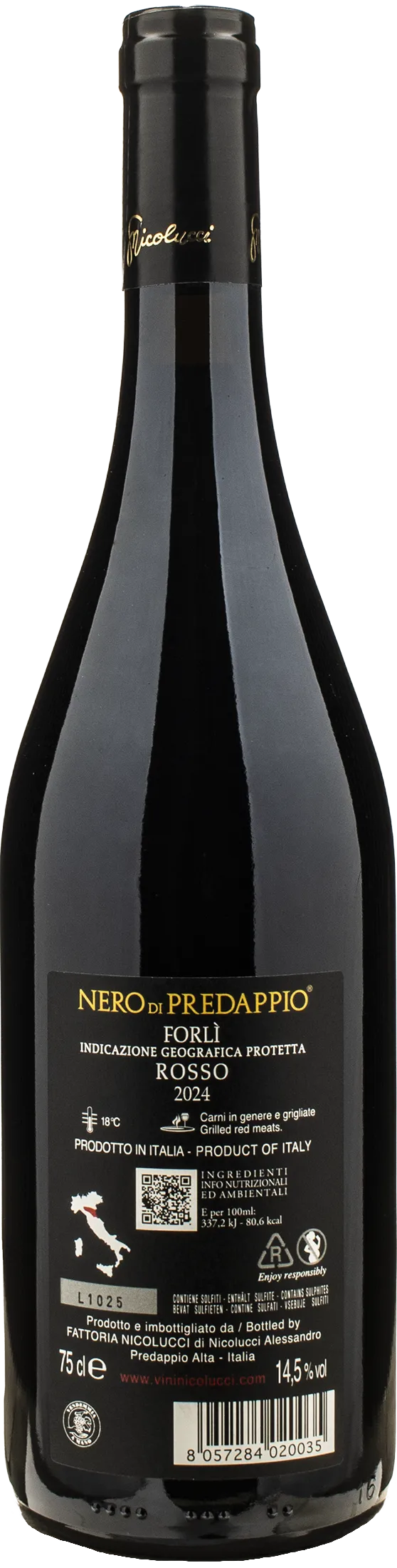 Nicolucci Nero di Predappio In Vino Veritas 2024