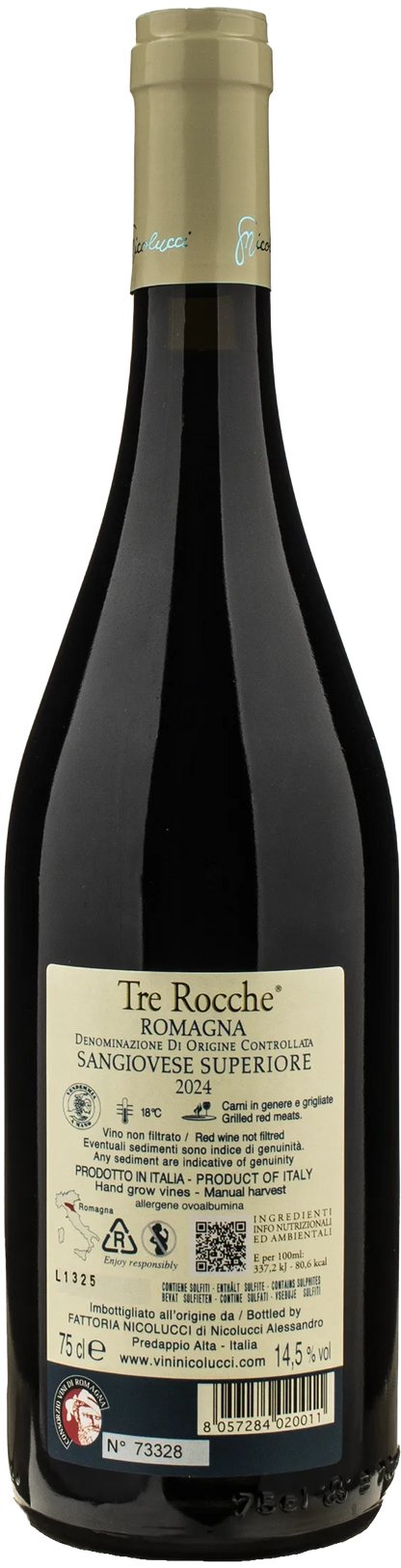 Nicolucci Romagna Sangiovese Superiore Tre Rocche 2024