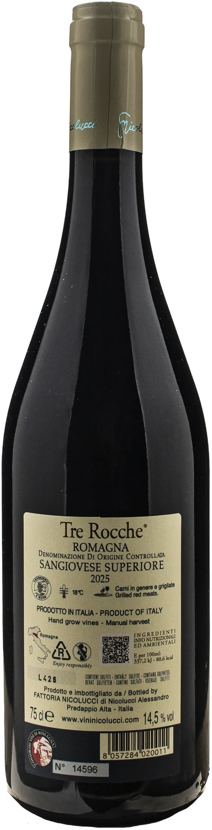 Nicolucci Romagna Sangiovese Superiore Tre Rocche 2025