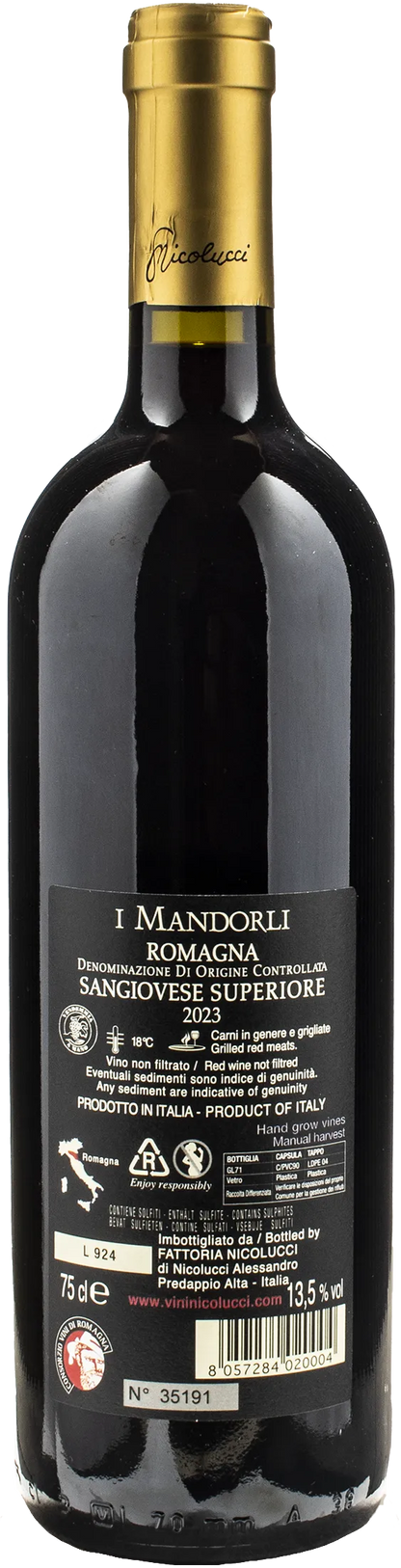 Nicolucci Sangiovese Superiore I Mandorli 2023